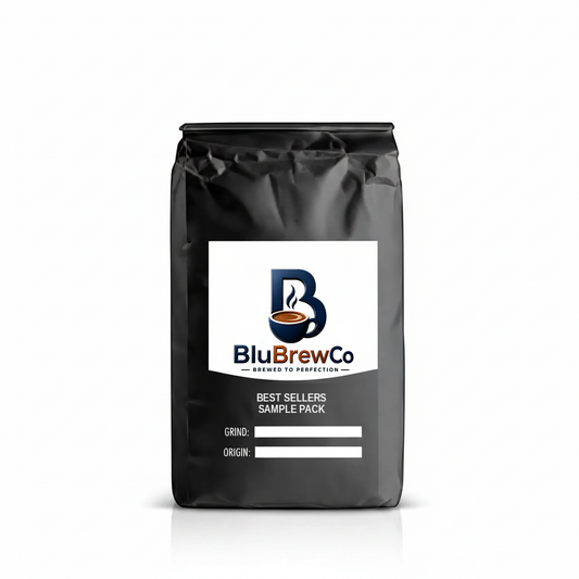 Best Sellers Sample Pack: 6 Bean, Cowboy, Breakfast, Peru, Mexico, Bali